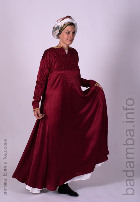 Frenchwoman with a red tunic