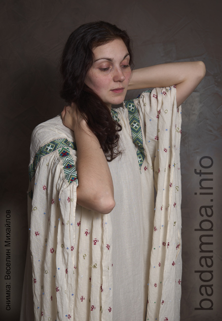 A qirl with embroidered shirt 2