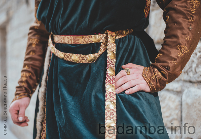 Boyar costume - detail