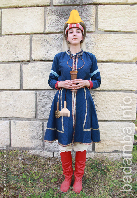 Cuman lady with horned hat