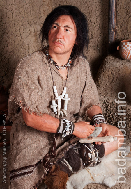 prehistoric man - portrait
