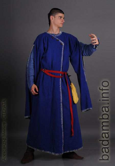 Blue kaftan