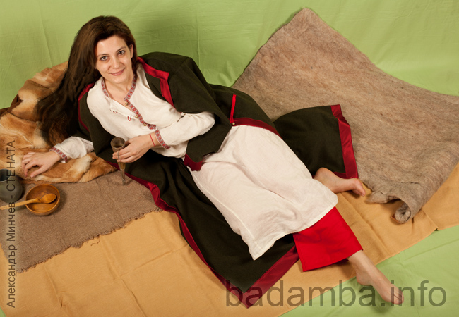 Bulgarian lady resting